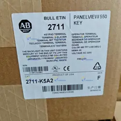 ALLEN BRADLEY 2711-K5A2 FRN 1.07 PANELVIEW 550 HMI KEYPAD TERMINAL FREE TARIFFS