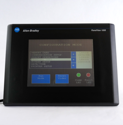 ALLEN BRADLEY 2711-T10C3 /F FRN 4.46 PANELVIEW 1000 OPERATOR INTERFACE TERMINAL