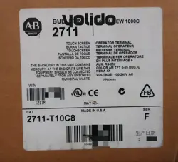 ** NEW SEALED ** ALLEN-BRADLEY 2711-T10C8 1000 COLOR TERMINAL 10.4-IN