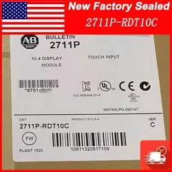 1PCS NEW ALLEN-BRADLEY 2711P-RDT10C PANELVIEW PLUS 1000 COLOR TOUCH DISPLAY