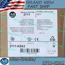 1PC 2711-K5A2 BRAND NEW FACTORY SEALED ALLEN-BRADLEY PANELVIEW STANDARD TERMINAL