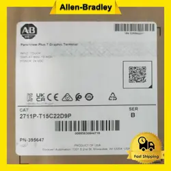 1PC ALLEN-BRADLEY 2711P-T15C22D9P SER B PANELVIEW PLUS 7 NEW SURPLUS SEALED PLC