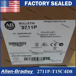 2711P-T15C4D8 ALLEN BRADLEY SEALED 2711  TERMINAL 2711P-T15C4D8 NEW 1PC
