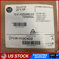 1PC 2711P-T10C4D2 NEW ALLEN-BRADLEY OPERATOR INTERFACE PANEL 2711PT10C4D2