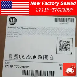 NEW ALLEN BRADLEY 2711P-T7C22D9P /B SURPLUS SEALED PANELVIEW PLUS 7 COLOR TOUCH