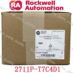 NEW ALLEN-BRADLEY 2711P-T7C4D1 SER A REV B TERMINAL PANELVIEW PLUS LOGIC MODULE