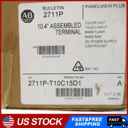 ALLEN BRADLEY 2711P-T10C15D1 PANELVIEW PLUS TERMINAL NEW