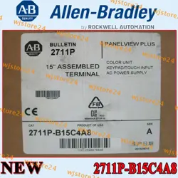 2711P-B15C4A8 PANELVIEW PLUS TERMINAL BRAND NEW FACTORY SEALED ALLEN-BRADLEY AB