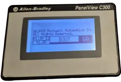 ALLEN BRADLEY 2711C-T3M SER B PANELVIEW C300 OPERATOR INTERFACE