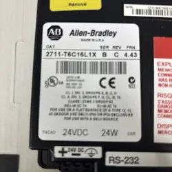 ALLEN BRADLEY 2711-T6C16L1X SER B REV C FRN 4.43 PANELVIEW 600 TERMINAL SCREEN