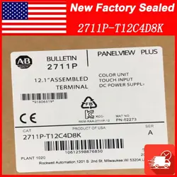 ALLEN-BRADLEY 2711P-T12C4D8K NEW