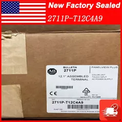 1PC 1PC ALLEN-BRADLEY 2711P-T12C4A9 RDT12C PANELVIEW PLUS 1250 TOUCH HMI-1PC