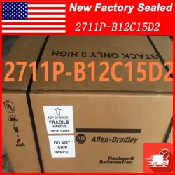 1PC ALLEN-BRADLEY 2711P-B12C15D2 AB 2711PB12C15D2 FREE SHIPPING PLC