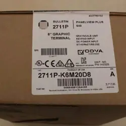 NEW FACTORY SEALED 2711P-K6M20D8 ALLEN-BRADLEY PLC 2711PK6M20D8 FREE SHIPPING US
