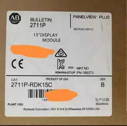 NEW FACTORY SEALED 2711PRDK15C ALLEN BRADLEY 2711P-RDK15C
