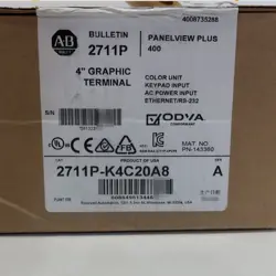 NEW ALLEN BRADLEY 2711P-K4C20A8 FREE SHIPPING NEW IN BOX NEW FACTORY SEALED PLC