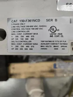 ALLEN BRADLEY 150-F361NCD SMC FLEX SMART MOTOR CONTROLLER