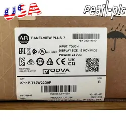 NEW ALLEN-BRADLEY 2711P-T12W22D9P /B PANELVIEW PLUS 7 COLOR TOUCH 12