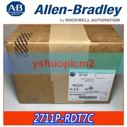 ALLEN BRADLEY 2711P-RDT7C SER D TOUCH SCREEN NEW SEAL STOCK FREE SHIPPING
