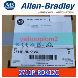 ALLEN BRADLEY 2711P-RDK12C SER D TOUCH SCREEN NEW SEAL STOCK FREE SHIPPING