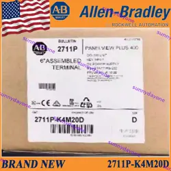 2711P-K4M20D BRAND NEW FACTORY SEALED ALLEN-BRADLEY PANELVIEW PLUS FREE SHIP US