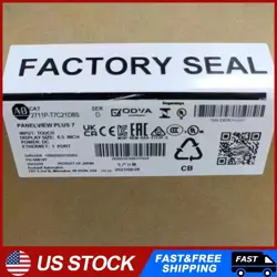 ALLEN BRADLEY 2711P-T7C21D8S SER D HMI PANELVIEW PLUS 7 TERMINAL 2711PT7C21D8S
