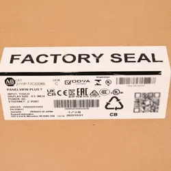 2022 SEALED ALLEN BRADLEY PNLVIEW PLUS 7 CATALOG 2711P-T7C22D8S SER C