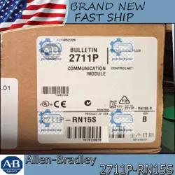 2711P-RN15S BRAND NEW FACTORY SEALED ALLEN-BRADLEY PANELVIEW PLUS FREE SHIP US