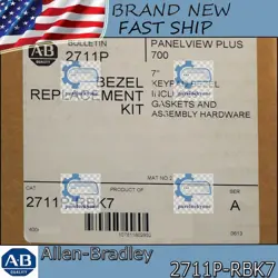 2711P-RBK7 BRAND NEW FACTORY SEALED ALLEN-BRADLEY PANELVIEW PLUS FREE SHIP US