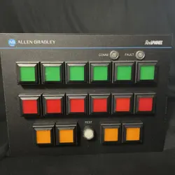 ALLEN BRADLEY 2705-P21J1 REDIPANEL  PUSH BUTTON KEYPAD MODULE SER D