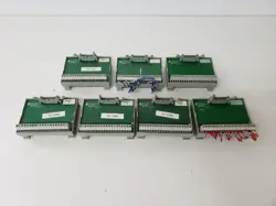 LOT OF 7- ALLEN-BRADLEY 1492-IFM20F SER. B INTERFACE MODULE