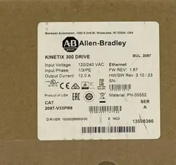 NEW WITH UNOPENED BOX ALLEN BRADLEY 2097-V33PR6 KINETIX 300 FREE SHIPPING