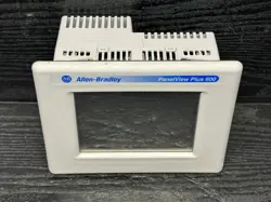 ALLEN BRADLEY 2711P-T6C20D SER A PANELVIEW PLUS 600 TOUCHSCREEN COLOR RS232 HMI