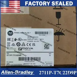 ALLEN-BRADLEY 2711P-T7C22D9P AB PANELVIEW PLUS 7 GRAPHIC TERMINAL 2711P T7C22D9P