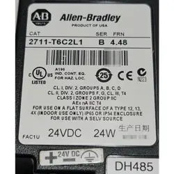 ALLEN-BRADLEY 2711-T6C2L1 PANELVIEW 600 / B ECRAN TACTILE DH-485 24VDC