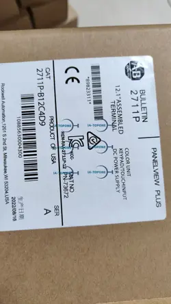1PC BRAND NEW SEALED ALLEN-BRADLEY 2711P-B12C4D9 US FREE TAX + WARRANTY