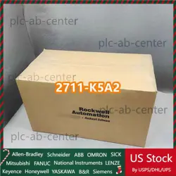 ALLEN BRADLEY 2711-K5A2 PANELVIEW 550 WITH DH485 FRN 4.41 US FREE TAX