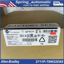 ALLEN BRADLEY 2711P-T9W22D8S / C HMI PANELVIEW PLUS 7 TERMINAL 2711PT9W22D8S NEW