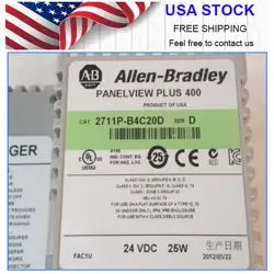 ALLEN BRADLEY 2711P-B4C20D PANELVIEW PLUS 400 HMI TOUCH SER C 24VDC 25W  NEW