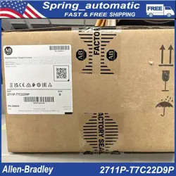 NEW ALLEN BRADLEY 2711P-T7C22D9P HMI PANELVIEW PLUS 7 PERFORMANCE 2711P T7C22D9P