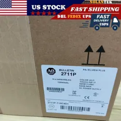 1 PCS NEW SEALED ALLEN-BRADLEY 2711P-T10C4D1 PLUS 10.4