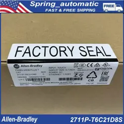 NEW ALLEN-BRADLEY 2711P-T6C21D8S SER C HMI PANELVIEW PLUS 7 GRAPHIC TERMINAL AB