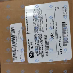 ONE NEW FACTORY SEALED ALLEN-BRADLEY 2711-T10C8 WITH 1-YEAR WARRANTY