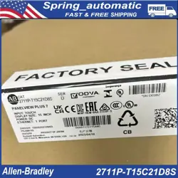 ALLEN BRADLEY 2711P-T15C21D8S / D HMI PANELVIEW PLUS 7 STANDARD 15 TERMINAL NEW
