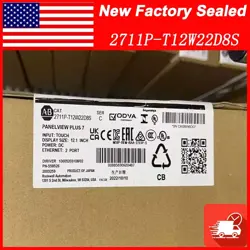 NEW ALLEN-BRADLEY 2711P-T12W22D8S SER C PANELVIEW PLUS 7 GRAPHIC TERMINAL