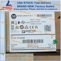 NEW  ALLEN-BRADLEY 2711P-T7C22D9P PANELVIEW PLUS 7 PERFORMANCE