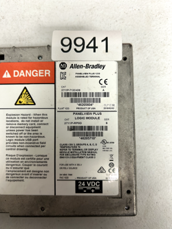 ALLEN-BRADLEY 2711P-T12C4D8 PANELVIEW PLUS 1250 ASSEMBLED TERMINAL