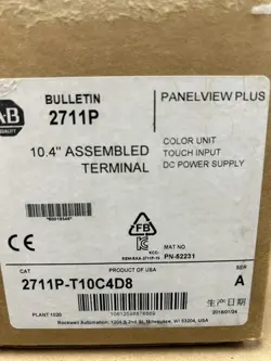 2711P-T10C4D8 ALLEN-BRADLEY PANELVIEW PLUS ASSEMBELED TERMINAL