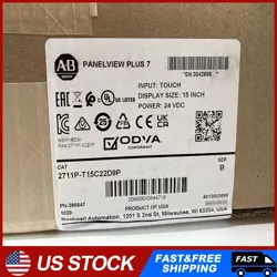 BRAND NEW IN BOX ALLEN-BRADLEY PANELVIEW PLUS 7 GRAPHIC TERMINAL 2711P-T15C22D9P