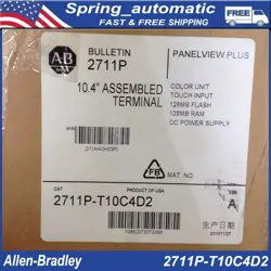 NEW ALLEN-BRADLEY 2711P-T10C4D2 / A HMI PANELVIEW PLUS  10.4